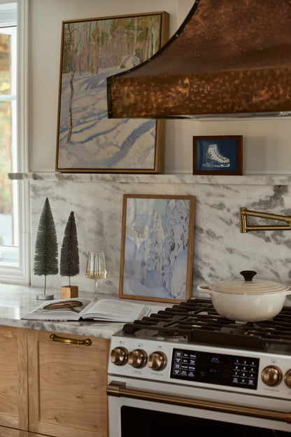 Snow Day Shadows, Poster